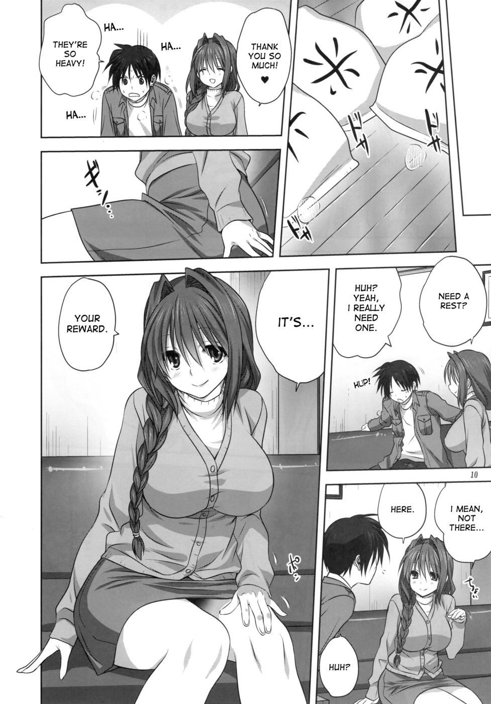 Hentai Manga Comic-Akiko-san to Issho-Chapter 16-9